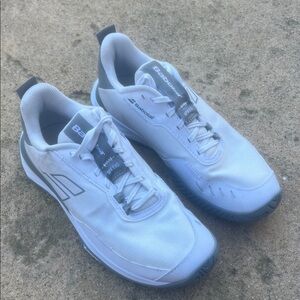 Babolat SFX Evo All Court Women's White/Grey Pickleball Tennis Sneakers Size 7.5